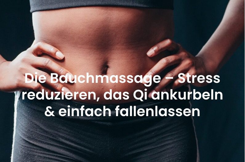 Bauchmassage